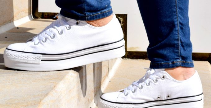 Personal Style | Casually Styling Platform Converse Sneakers