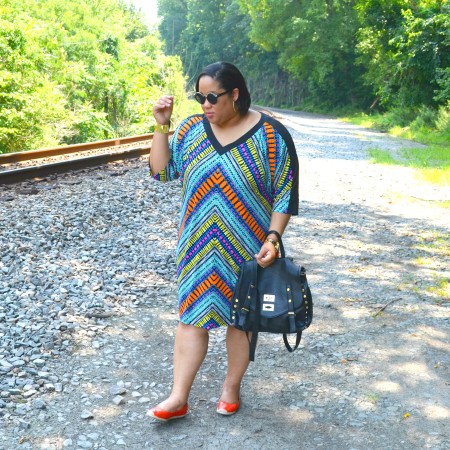 Plus Size Shift Dress - Maggy London