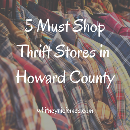 Top Thrift Stores in Howard County