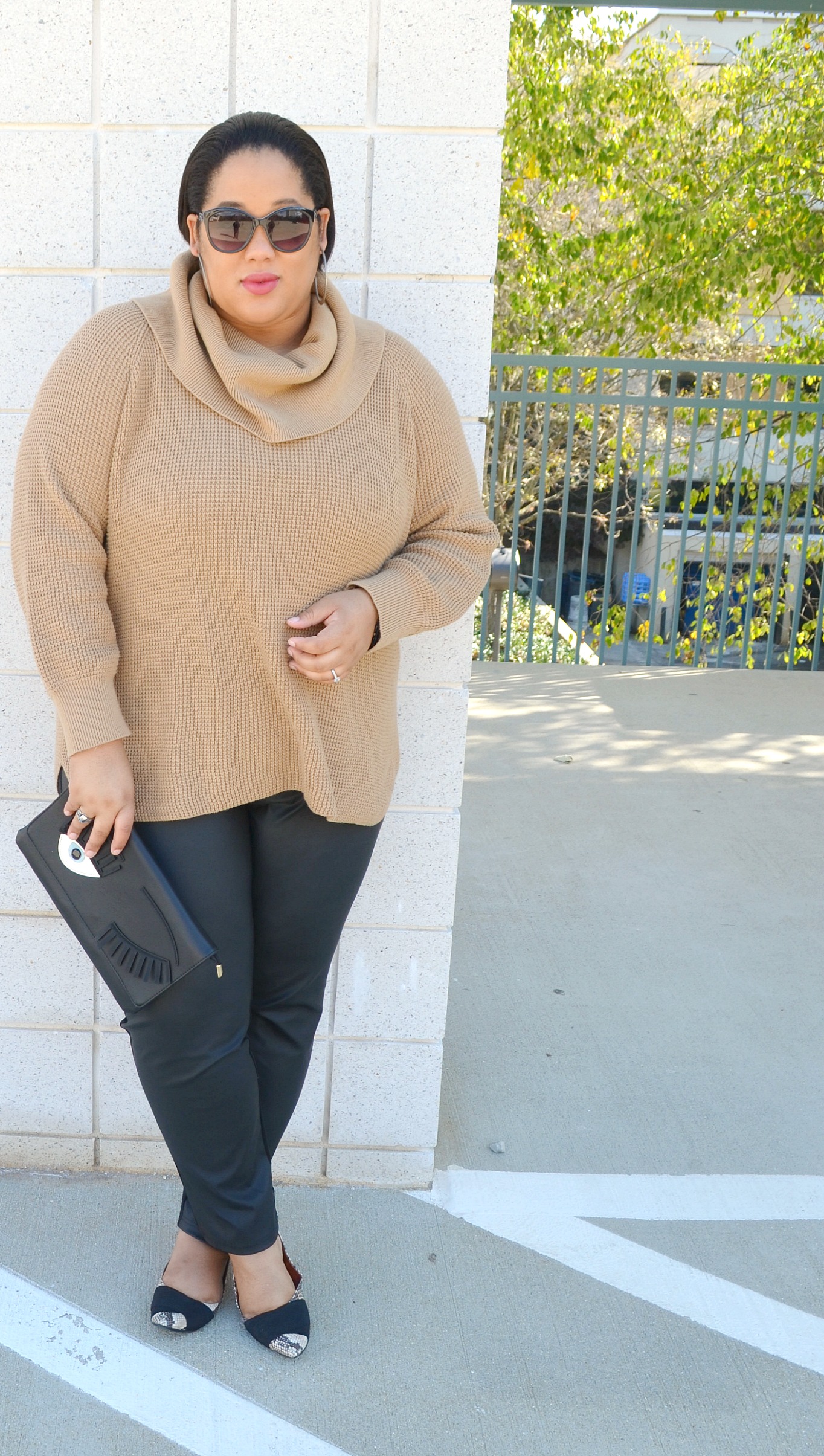 Fall Style - Chunky Sweaters and Leggings