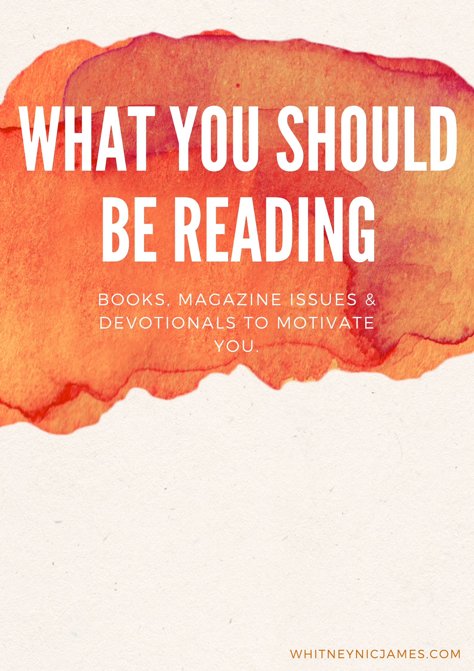 What You Should Be Reading