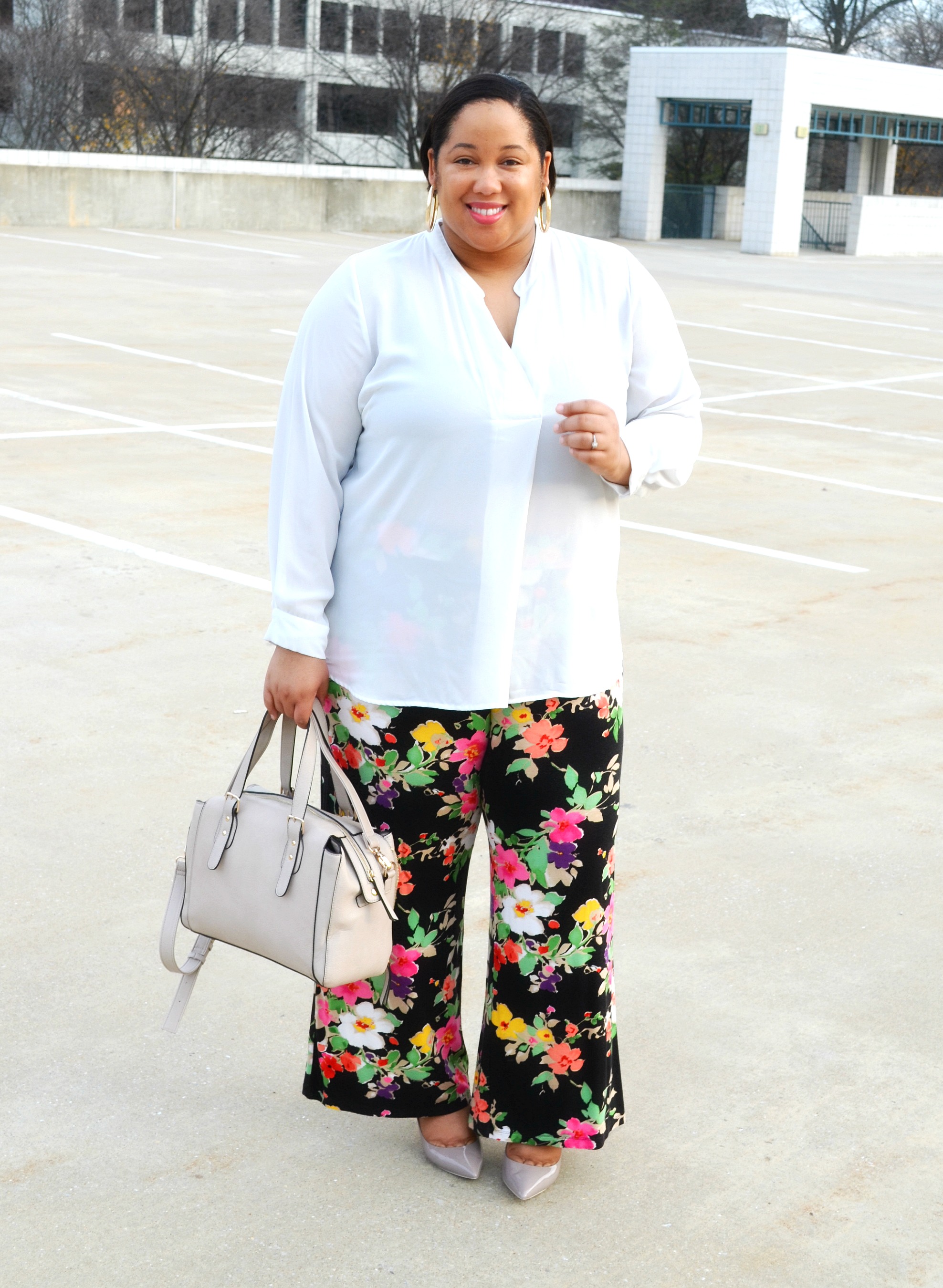 OOTD Styling Floral Pants