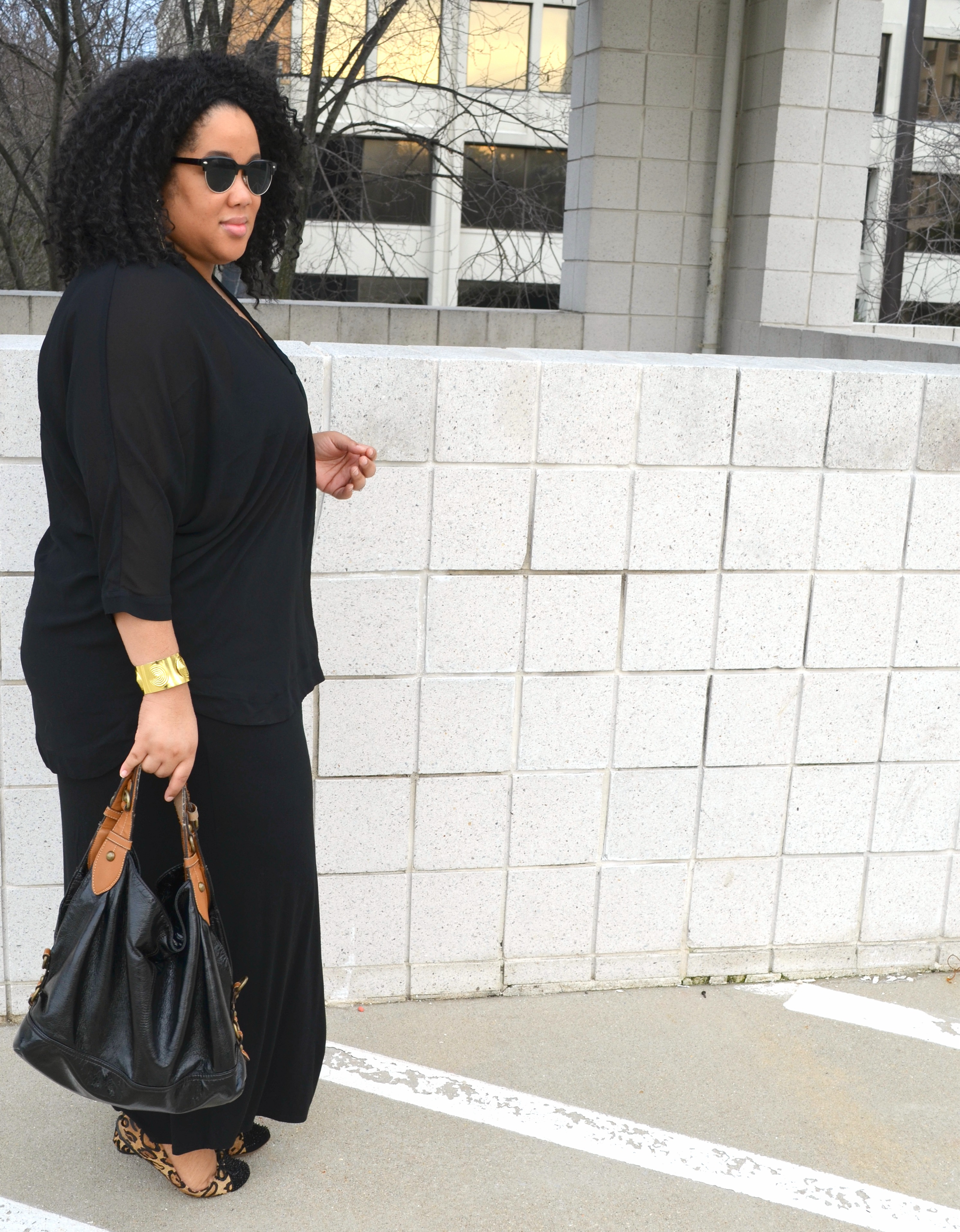 All Black Plus Size Outfit