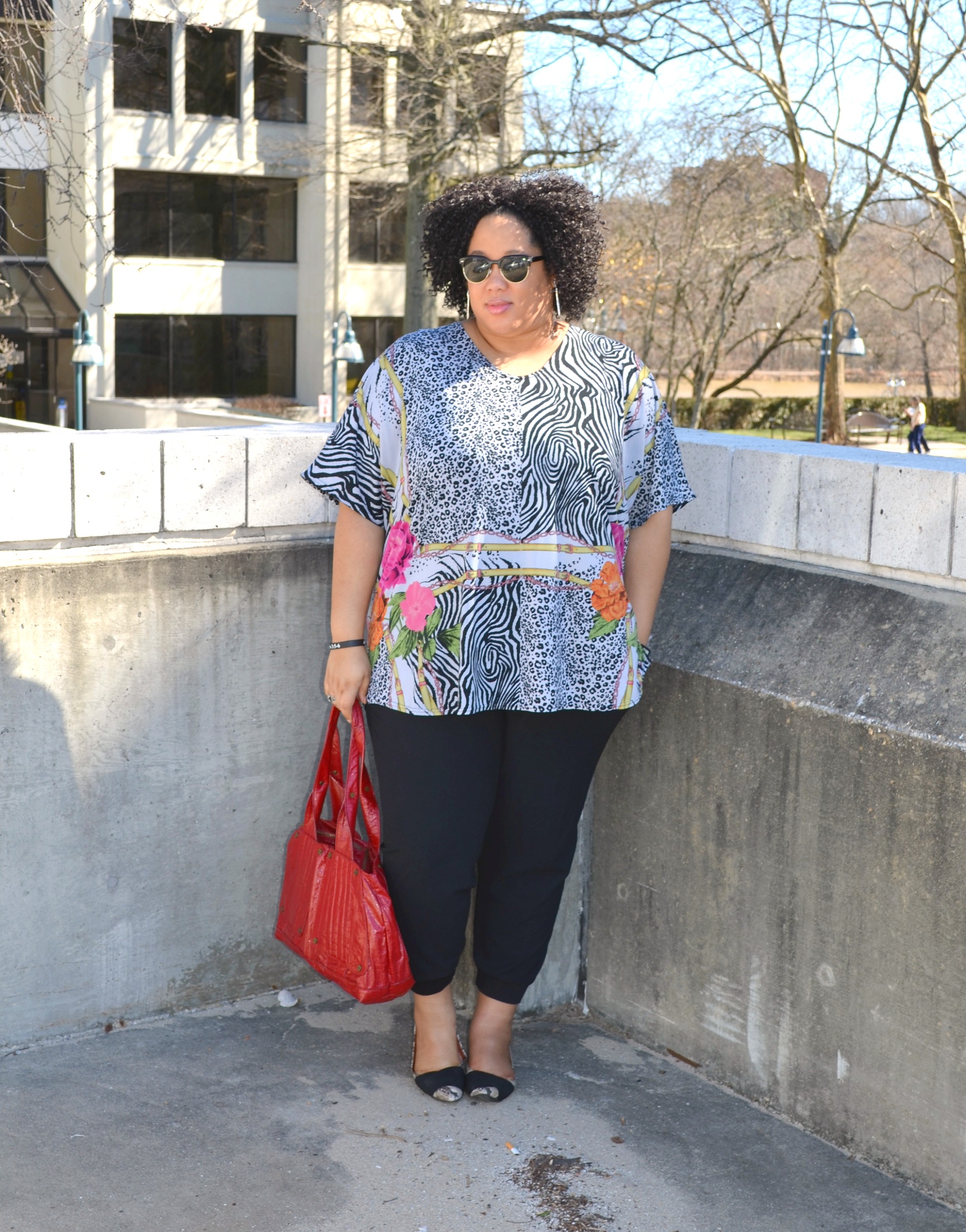 Casual Weekend Outfit - Plus Size
