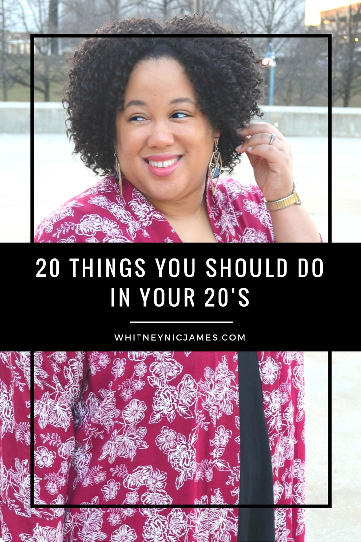 20 Things You Should Do in Your 20's