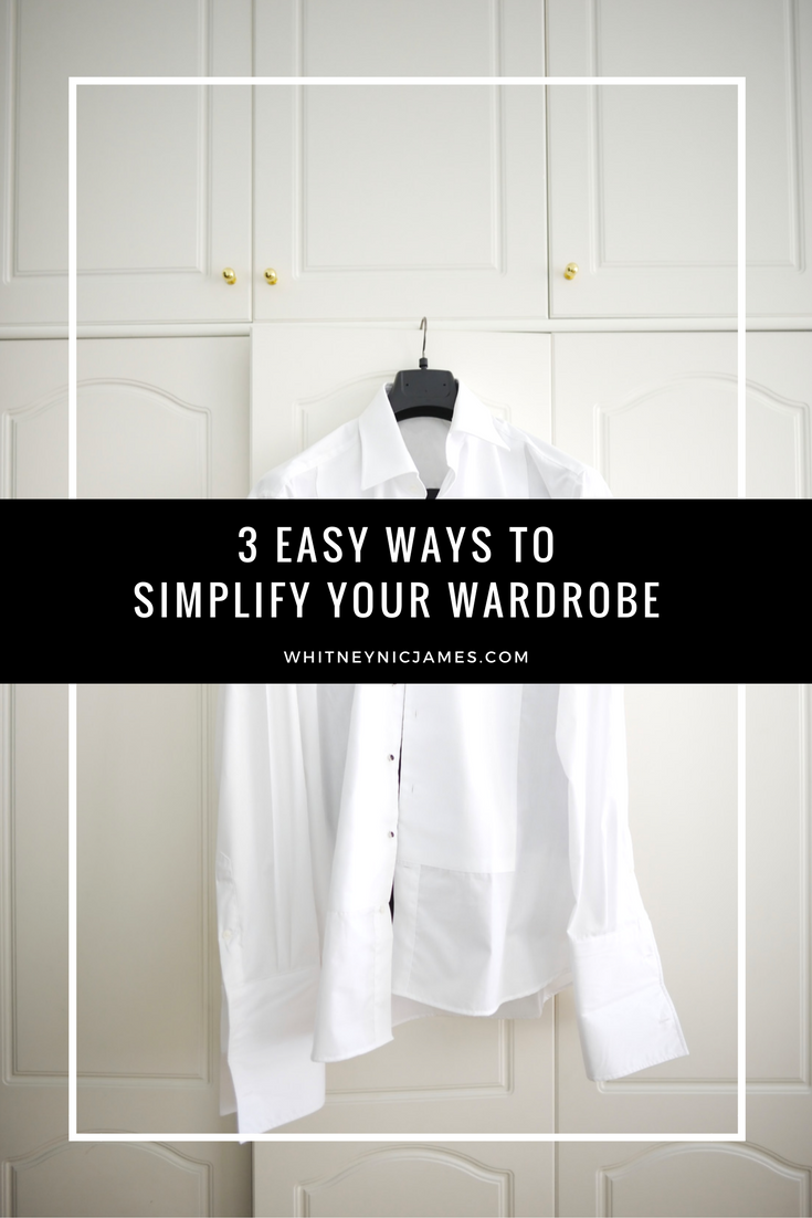 Ways to Simplify Your Wardrobe 
