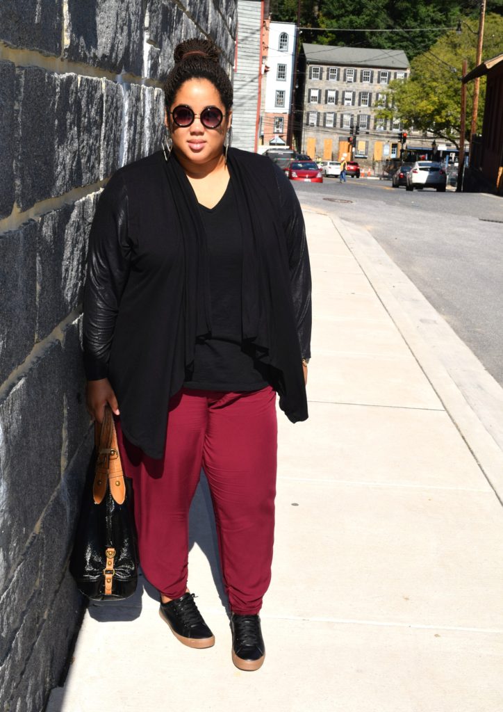 Personal Style | Wearing Burgundy and Black this Season