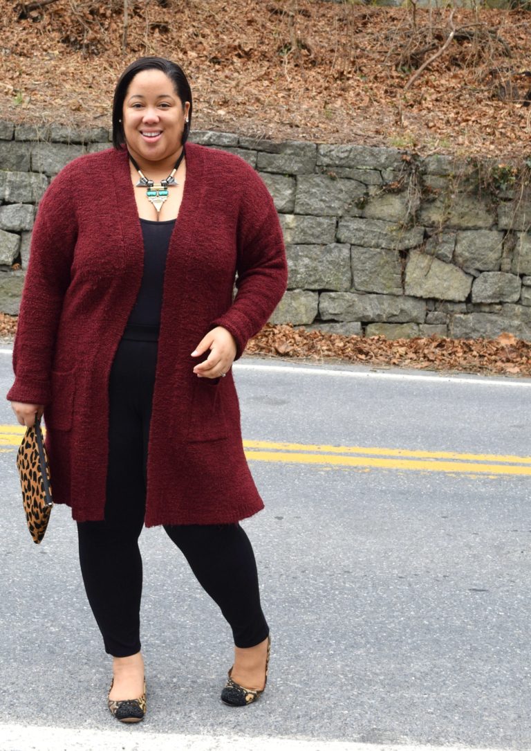 Personal Style | Wearing Burgundy and Leopard Print
