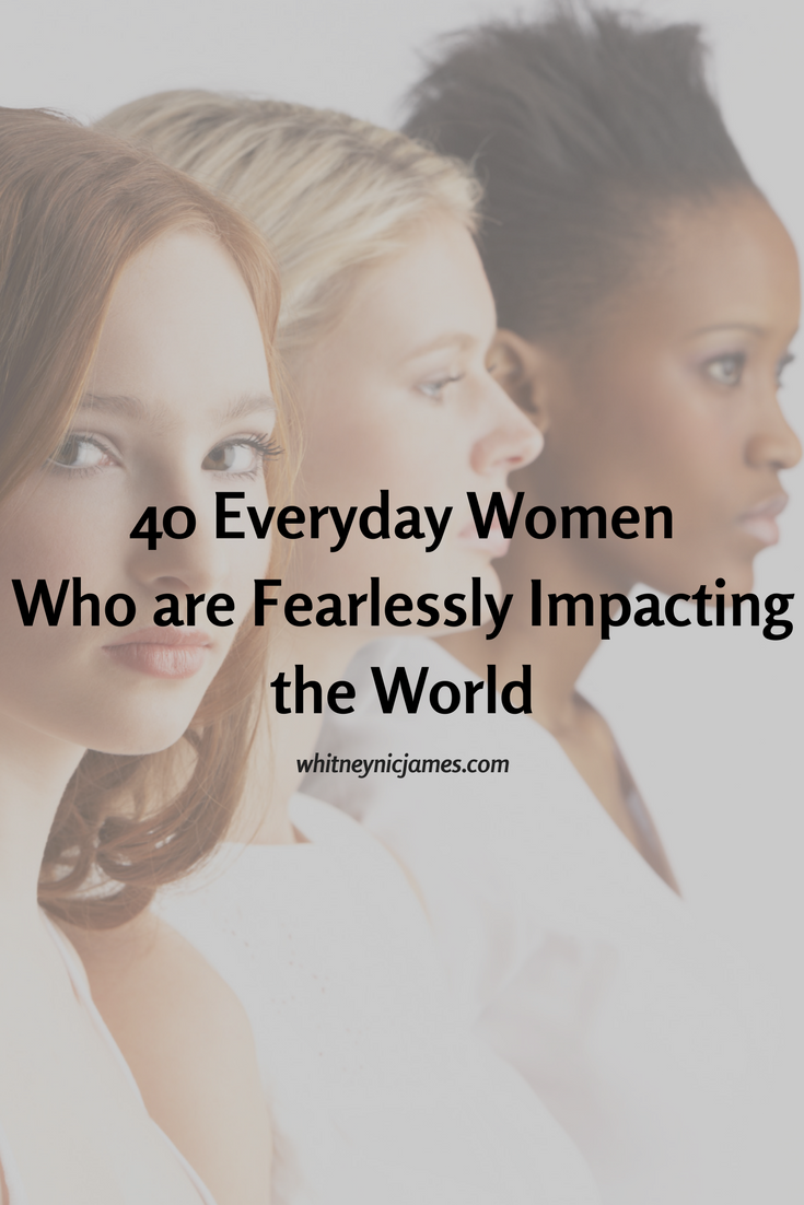 Women Who are Impacting the World